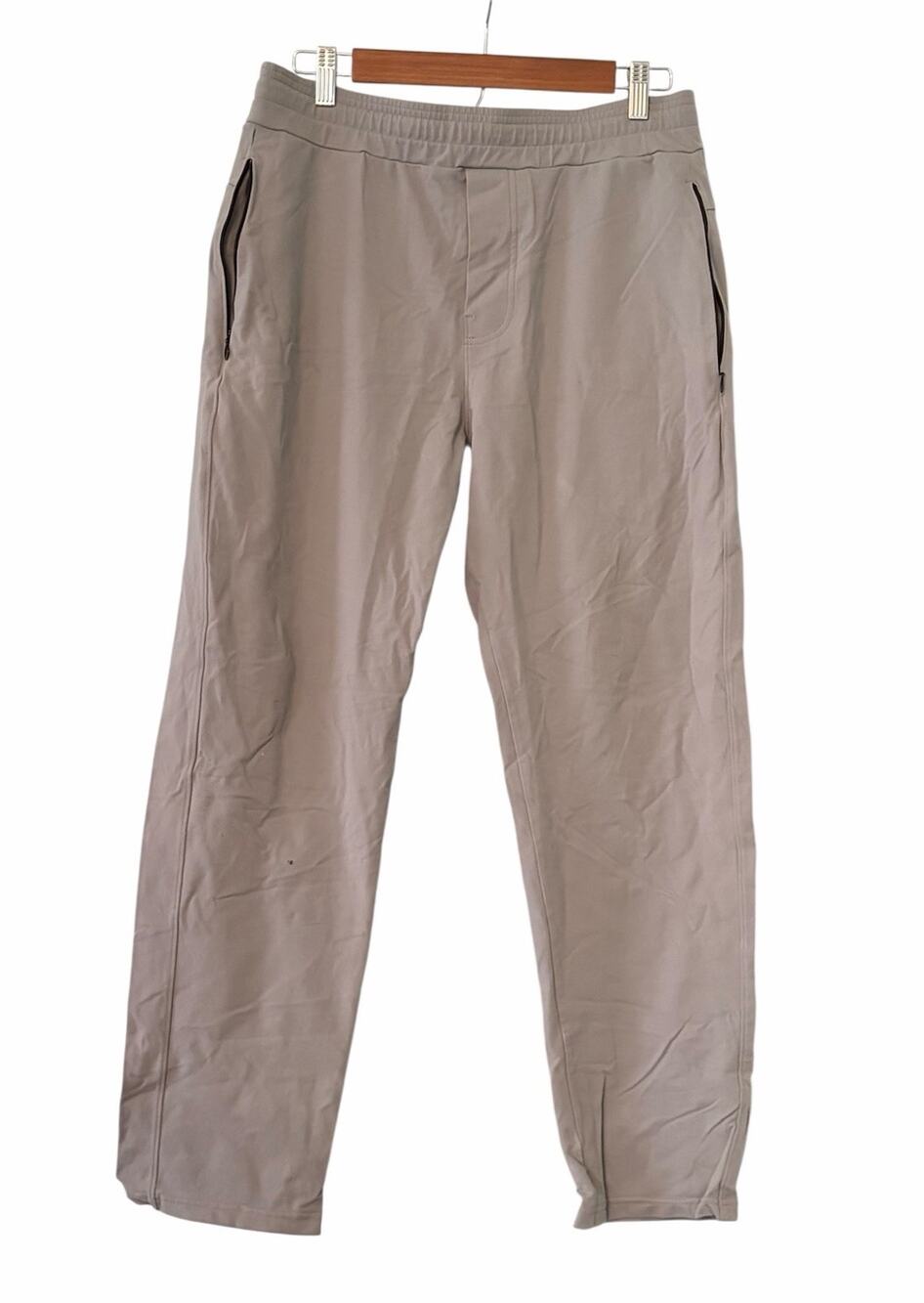 Public Rec Gamechanger Pants •Men 34x30• Grey Elastic Waist Drawstring Pull On